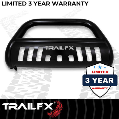 TrailFX 3" Round Bull Bar For Toyota Tacoma-Black (B0030B)