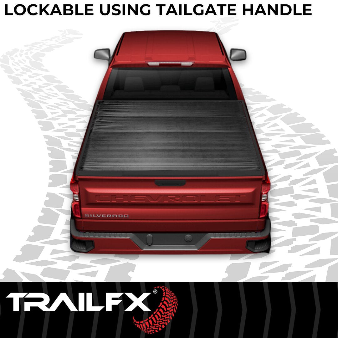 TrailFX Soft Rolling Tonneau Cover For GM Colorado/Canyon 5' (TFX1211)