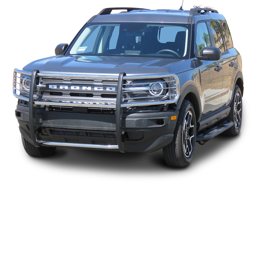 TrailFX Grille Guard for Ford Bronco Sport- Stainless (E0044S)