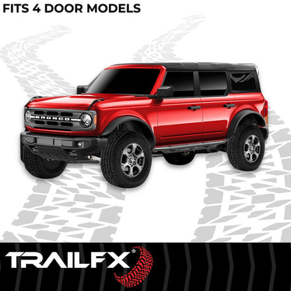 TrailFX Rocker Guards for Ford Bronco 4 Door (BR011T)