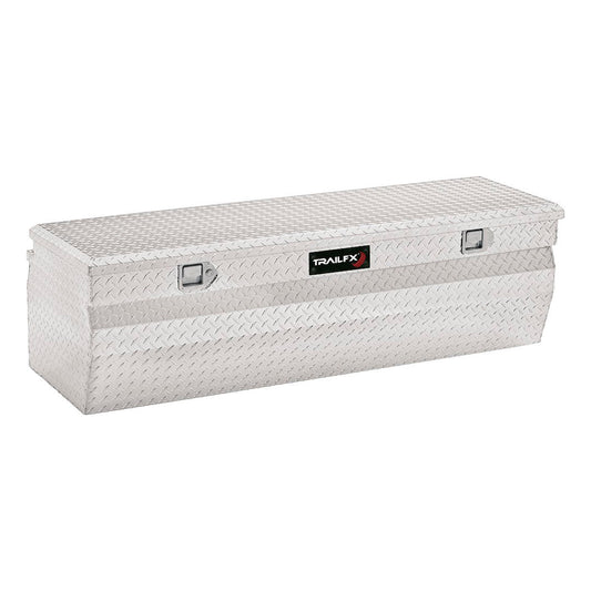 TrailFX 60 Inch Aluminum Wedged Truck Chest- Brite (150601)