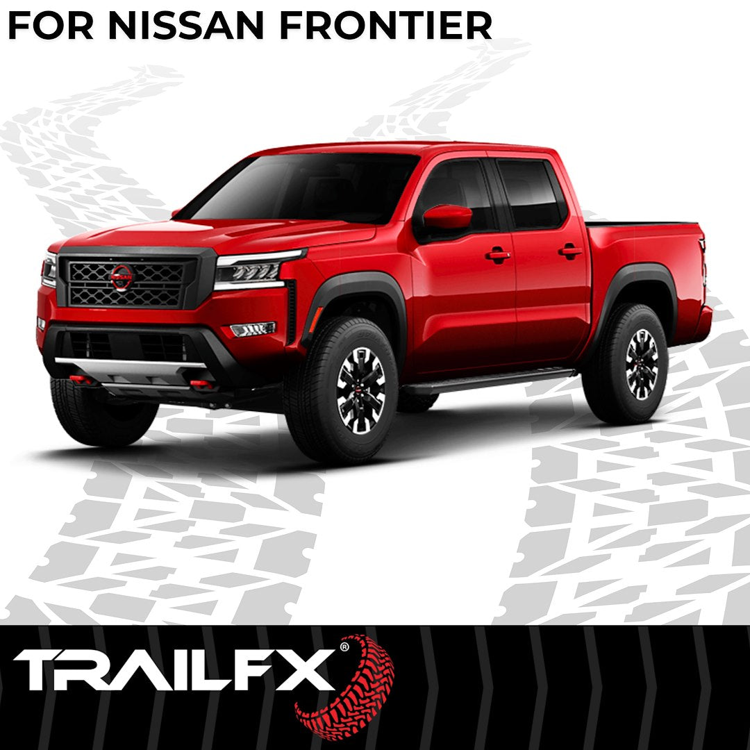 TrailFX A6 Running Boards for Nissan Frontier Crew Cab (AL6014B)