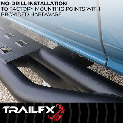 TrailFX Rocker Guards for Ford Bronco 2 Door (BR012T)