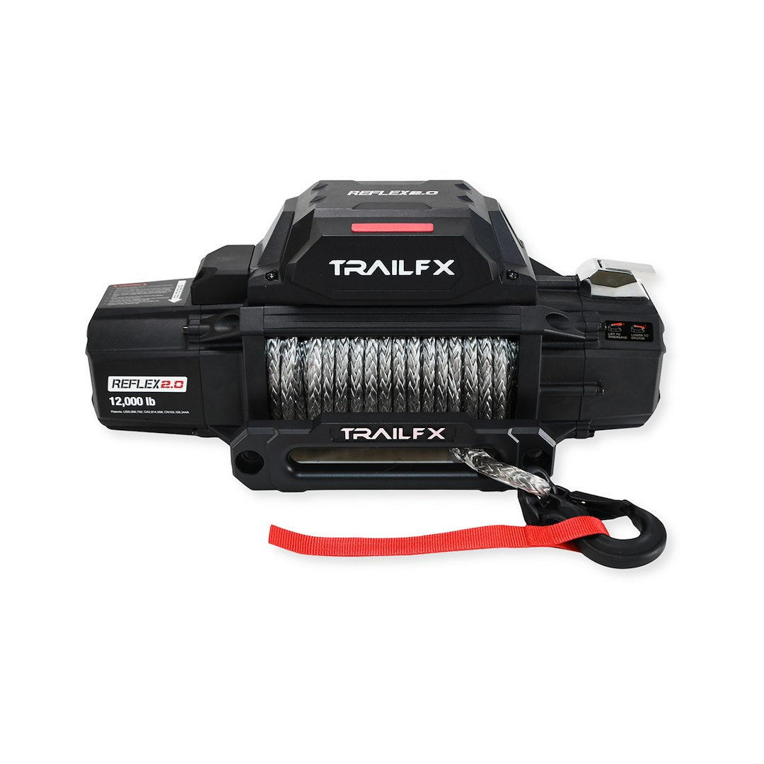 TrailFX Reflex 2.0 Synthetic Rope Winch 12000 Lb (WRS212B)