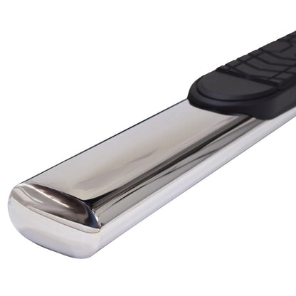 TrailFX 5" Oval Straight Step Bar For Ford F150-350 Standard-Stainless (A7040S)