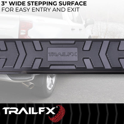 TrailFX A4 Step Bars For RAM 1500 Crew Cab (AL4010B)
