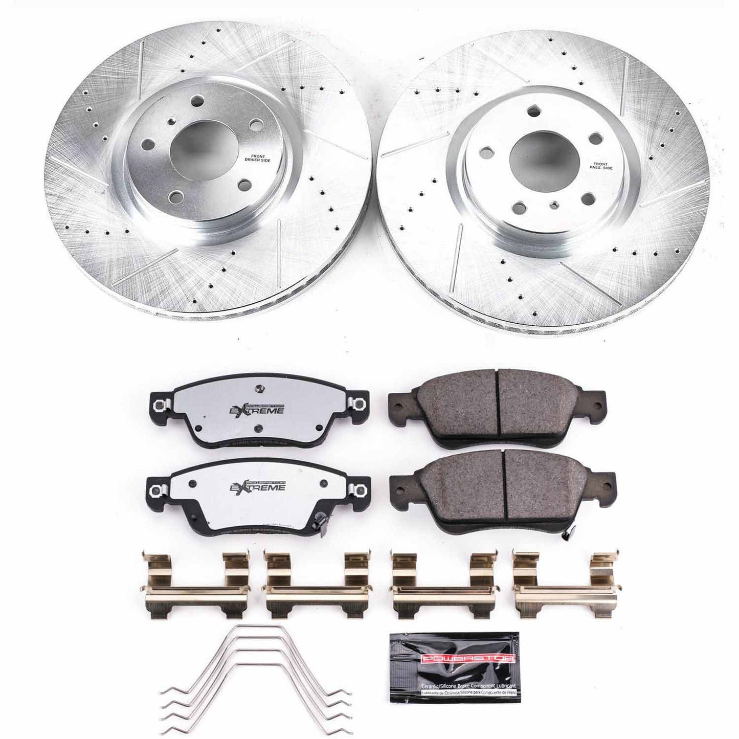 Power Stop Front & Rear Z26 Street Brake Kit | 2014-2015 Infiniti Q60 (K9063/K3022/K9062-26)