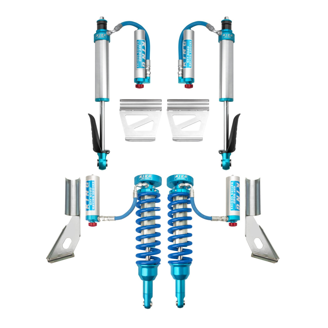 King Shocks 2.5 Performance Series Adjustable Shocks Set - 2010-2014 Toyota FJ Cruiser 4WD