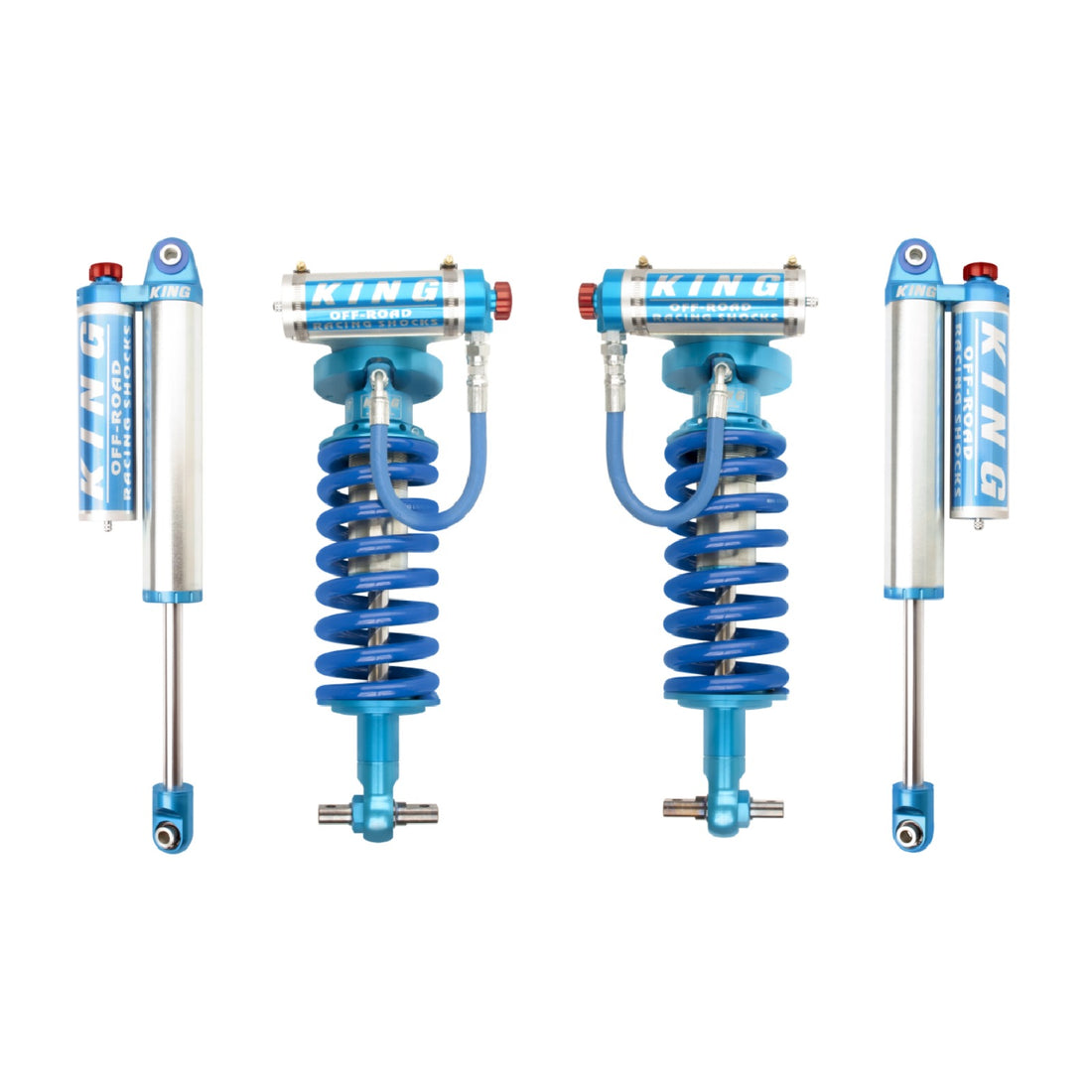 King Shocks 2.5 Performance Series Adjustable Extended Travel Shocks Set - 2007-2014 Chevrolet Avalanche 4WD