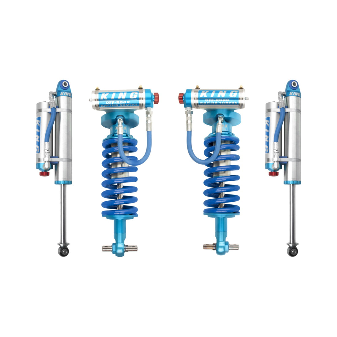 King Shocks 2.5 Performance Series Adjustable Shocks Set - 2007-2018 GMC Sierra 1500 4WD