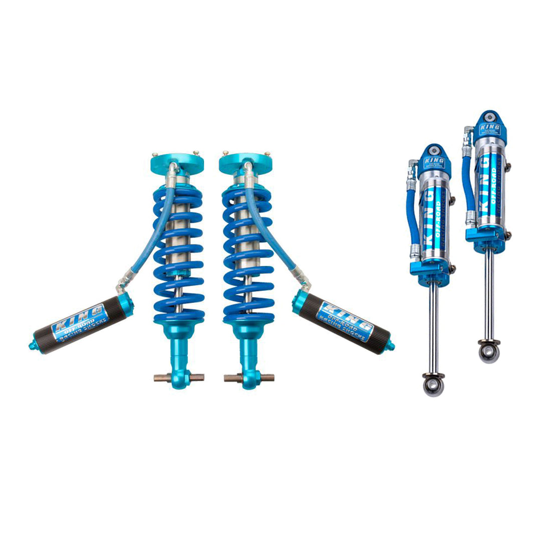 King Shocks 2.5 Performance Series Adjustable Shocks Set - 2019-2020 GMC Sierra 1500 AT4 4WD
