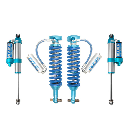 King Shocks 2.5 Performance Series Adjustable Shocks Set - 2015-2022 Chevrolet Colorado ZR2 4WD RWD