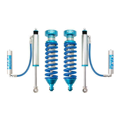 King Shocks 2.5 Performance Coilovers + Rear Reservoir Shocks Set w/0-2.5" lift - 1996-2002 Toyota Land Cruiser 90 4WD