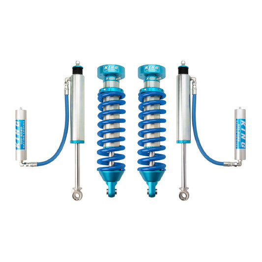 King Shocks 2.5 Performance Coilovers + Rear Reservoir Shocks Set w/0-2.5" lift - 1996-2002 Toyota Land Cruiser 90 4WD