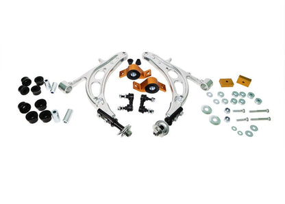Whiteline Front Lower Street Performance Alloy Control Arm Kit - Subarau Impreza 1993-2007