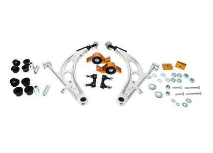 Whiteline Front Lower Street Performance Alloy Control Arm Kit - Subarau Impreza 1993-2007