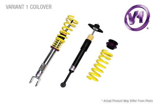 KW V1 Coilover Kit Bundle - Audi A5 (B9) Sportback; Quattro; with electronic damping control