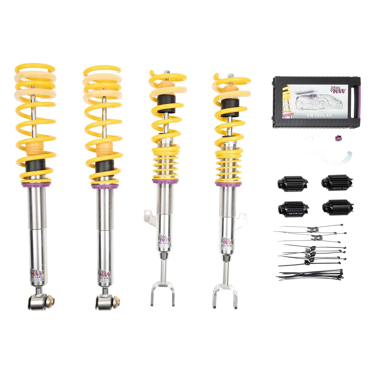 KW V2 Comfort Kit Bundle - BMW 5 Series (G30) 2WD; with EDC