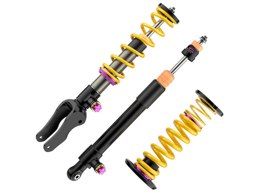 KW Suspensions KW V4 Coilover Kit Bundle - Porsche Taycan (Y1A) Sedan; 2WD, without air suspension