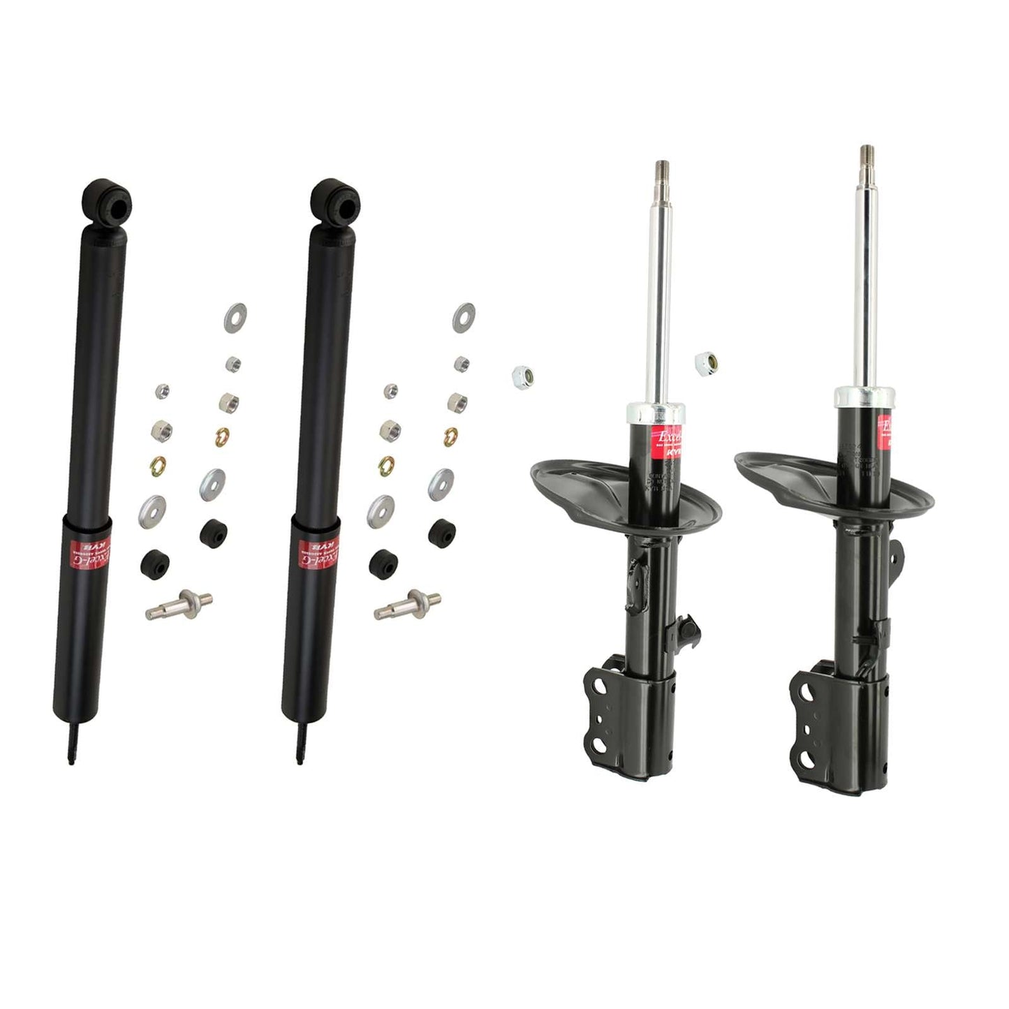 KYB Excel-G OEM Strut & Shocks Set - 1998-2003 Toyota Sienna FWD