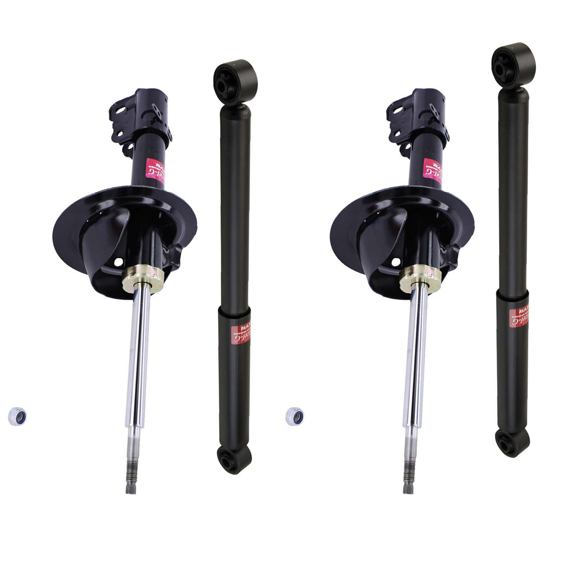 KYB Excel-G OEM Strut & Shocks Set - 1987-1994 Dodge Shadow FWD