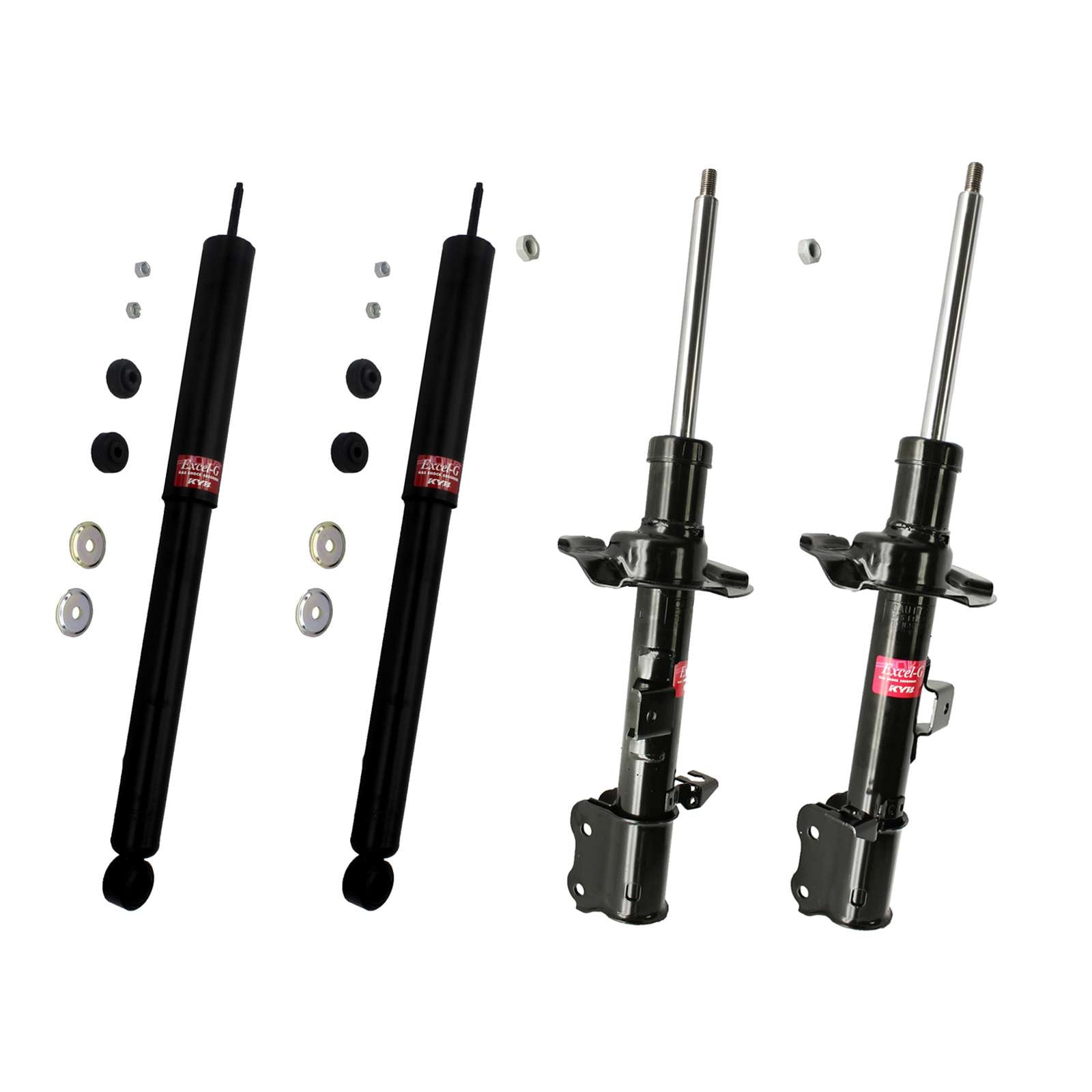 KYB Excel-G OEM Strut & Shocks Set - 2008-2012 Ford Escape 4WD FWD RWD