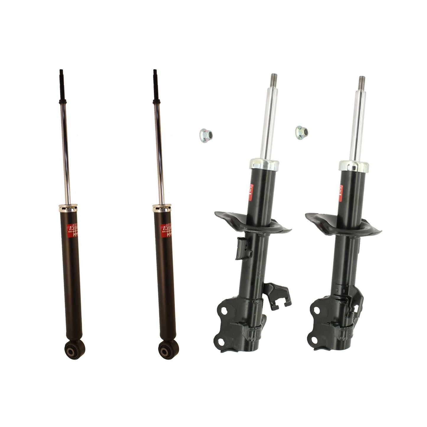 KYB Excel-G OEM Strut & Shocks Set - 2009-2014 Nissan Cube FWD