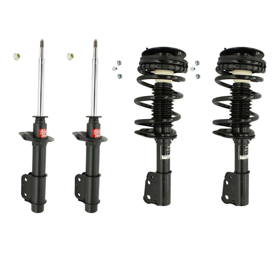 KYB Strut Plus Shocks & Spring Assembly + Rear Excel-G Shocks Set - 1999-2003 Chevrolet Malibu FWD