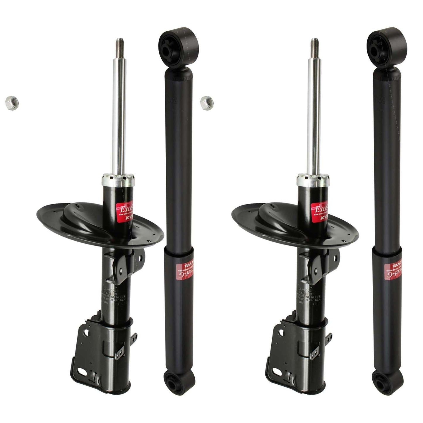 KYB Excel-G OEM Strut & Shocks Set - 2001-2007 Dodge Grand Caravan AWD FWD