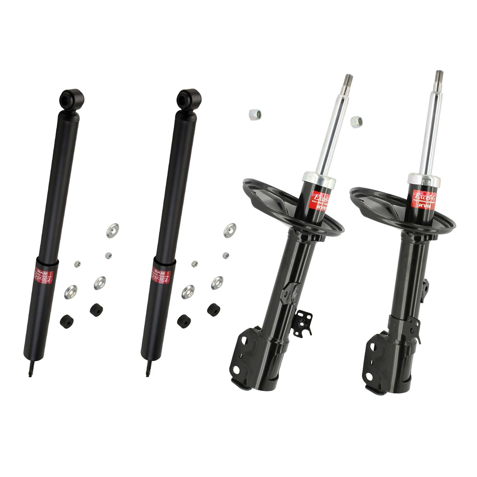 KYB Excel-G OEM Strut & Shocks Set - 2000-2004 Toyota Rav4 4WD