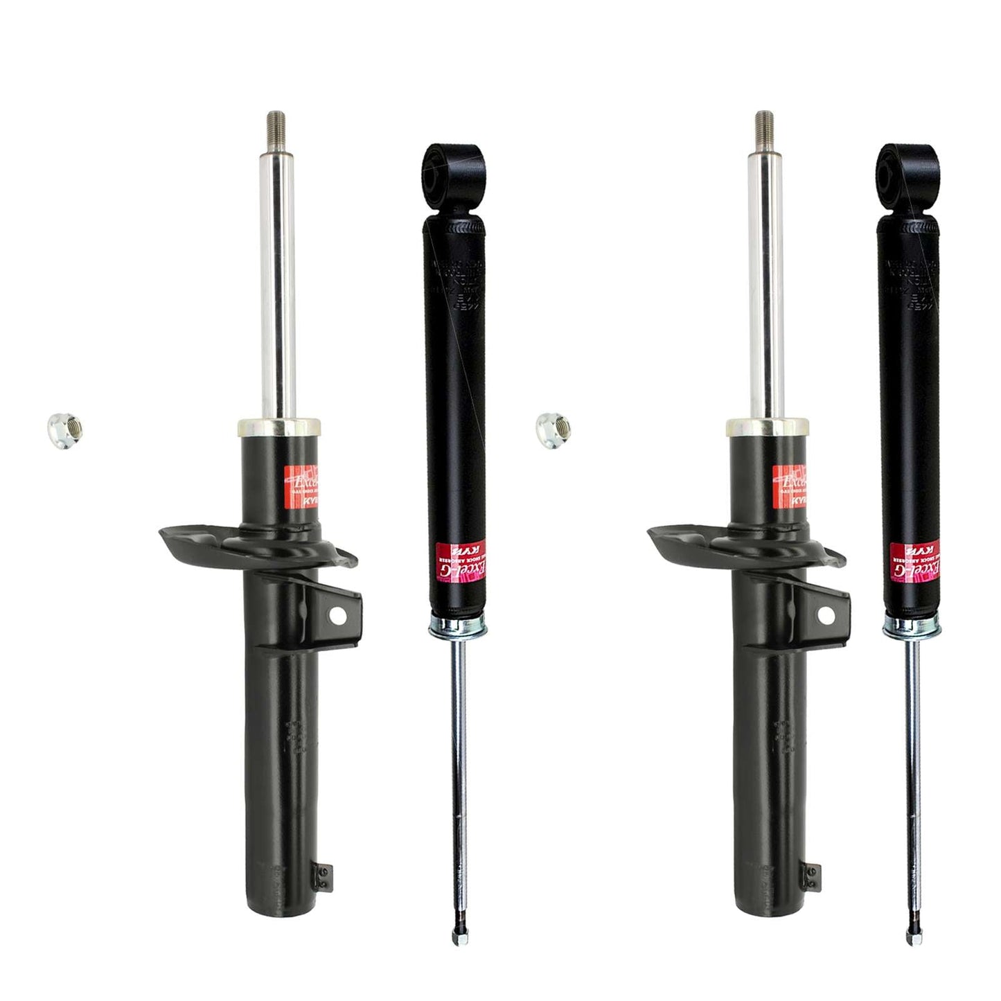 KYB Excel-G OEM Strut & Shocks Set - 2006-2010 Volkswagen Jetta FWD