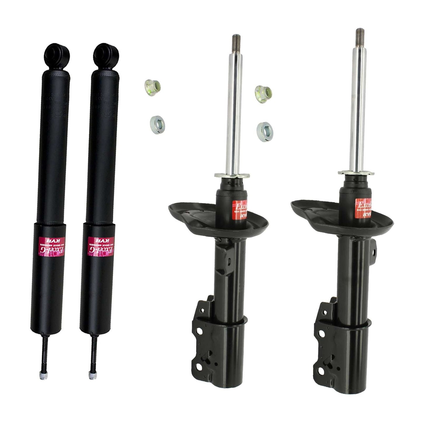KYB Excel-G OEM Strut & Shocks Set - 2004-2012 Chevrolet Malibu FWD