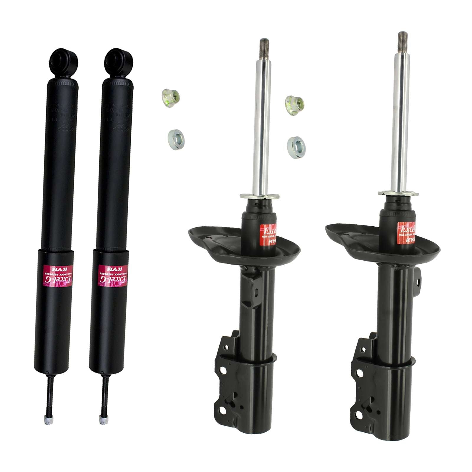 KYB Excel-G OEM Strut & Shocks Set - 2004-2012 Chevrolet Malibu FWD