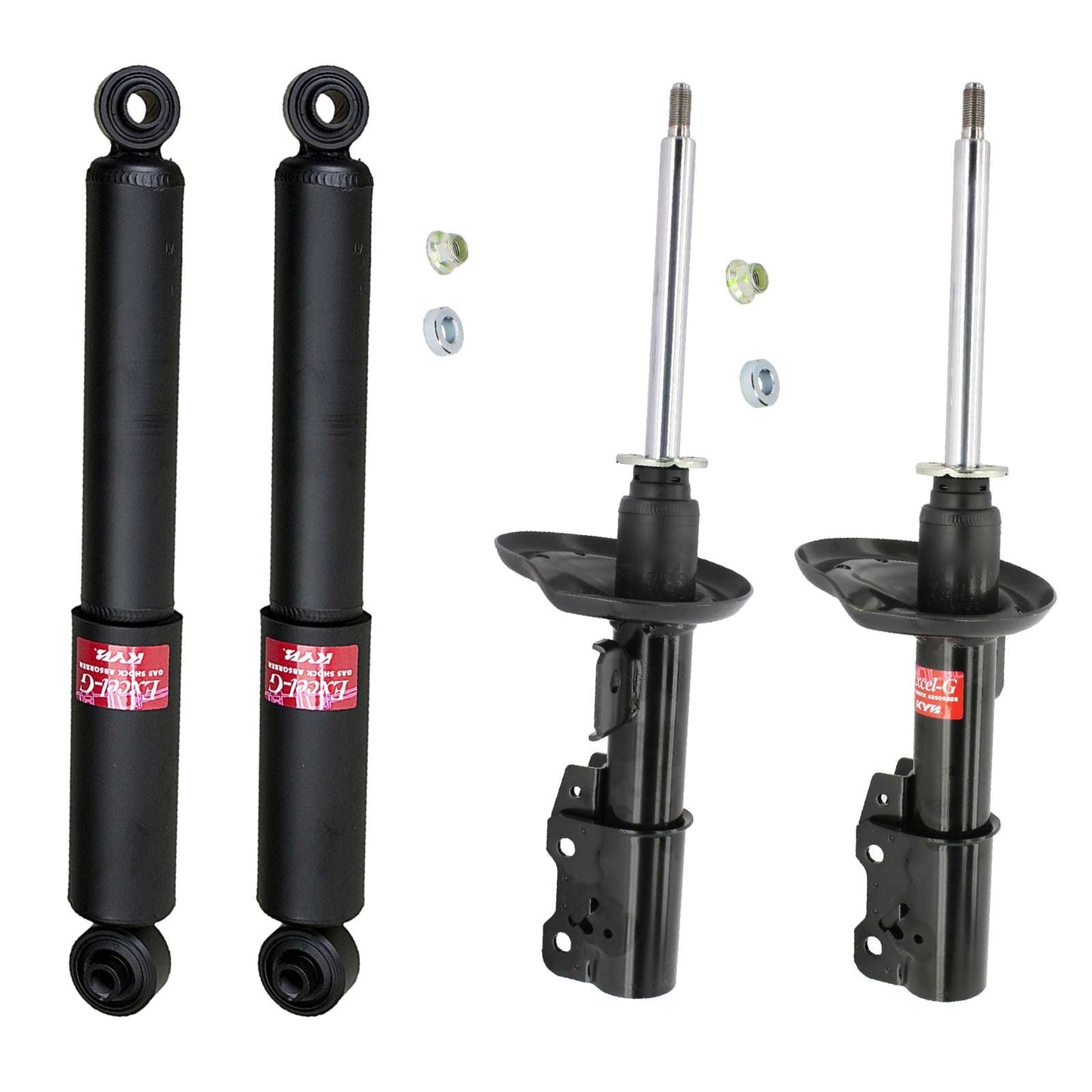 KYB Excel-G OEM Strut & Shocks Set - 2007-2009 Pontiac G5 FWD