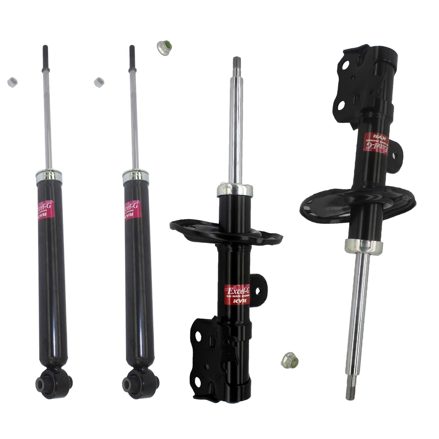 KYB Excel-G OEM Strut & Shocks Set - 2012-2015 Toyota Prius Plug-In FWD