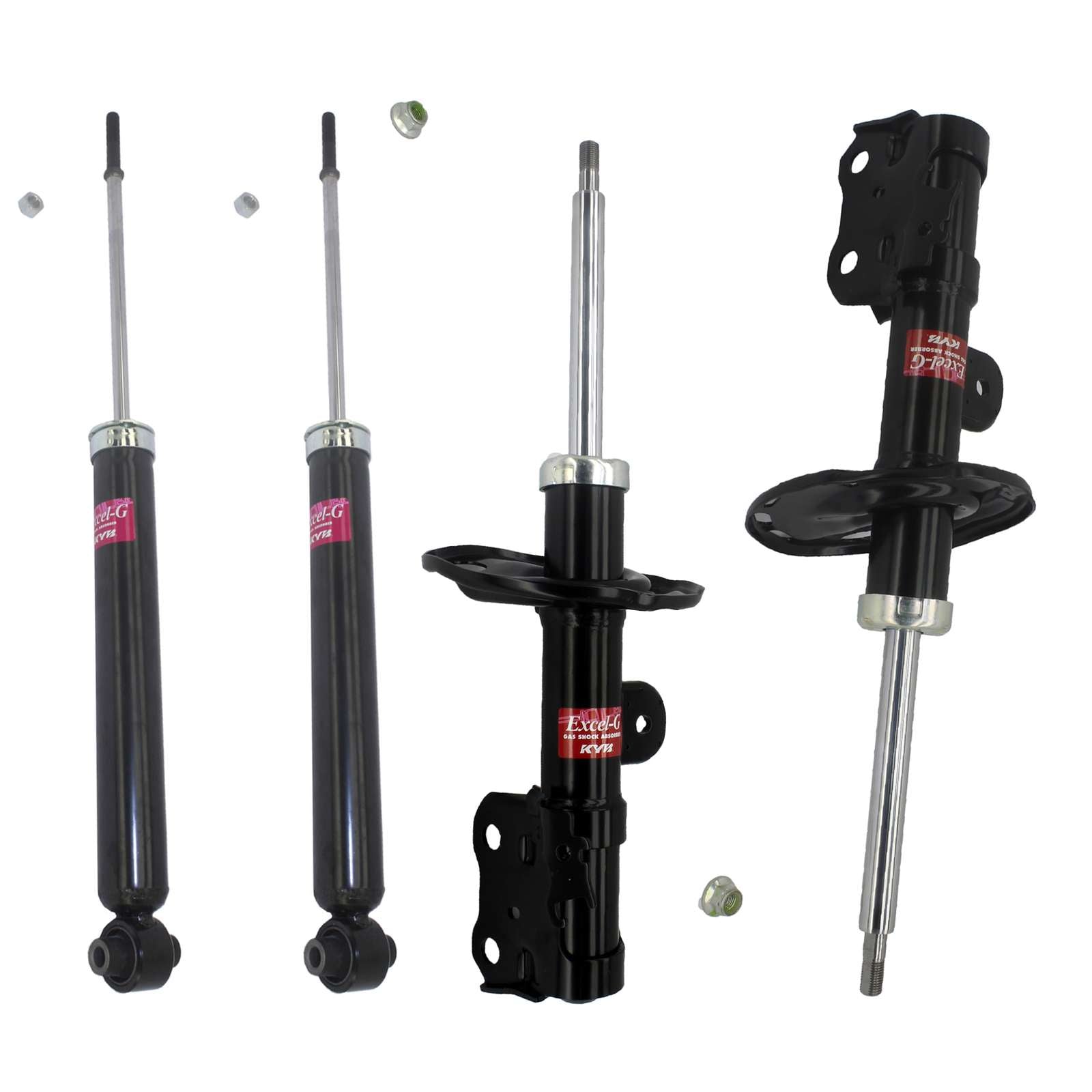 KYB Excel-G OEM Strut & Shocks Set - 2012-2015 Toyota Prius Plug-In FWD