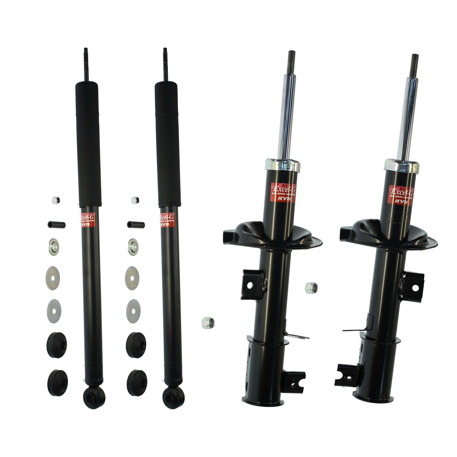 KYB Excel-G OEM Strut & Shocks Set - 2007 Suzuki SX4 AWD FWD