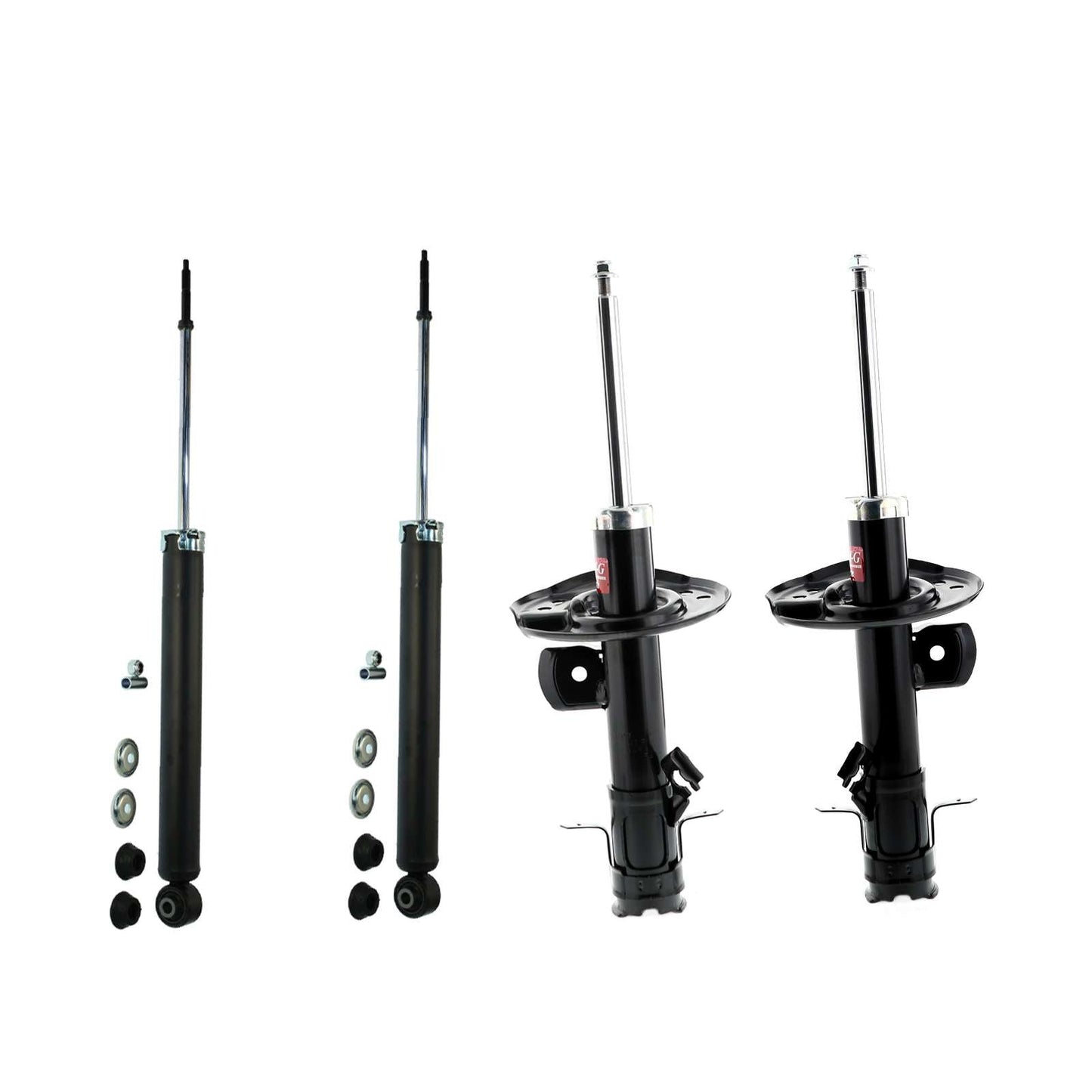 KYB Excel-G OEM Strut & Shocks Set - 2011-2017 Nissan Leaf FWD