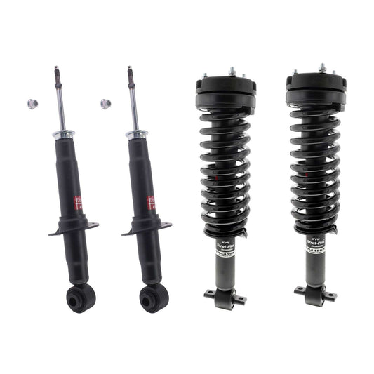 KYB Truck Plus Shocks & Spring Assembly + Rear Excel-G Shocks Set - 2014-2024 Ford Expedition RWD