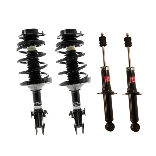 KYB Strut Plus Shocks & Spring Assembly + Rear Excel-G Shocks Set - 2014-2018 Subaru Forester AWD