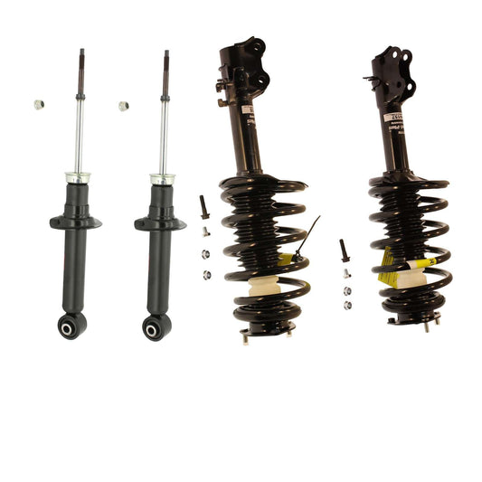 KYB Strut Plus Shocks & Spring Assembly + Rear Excel-G Shocks Set - 2002-2006 Nissan Sentra FWD