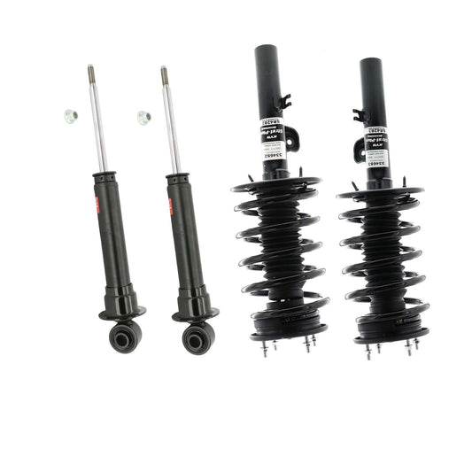 KYB Strut Plus Shocks & Spring Assembly + Rear Excel-G Shocks Set - 2008-2009 Mercury Sable AWD