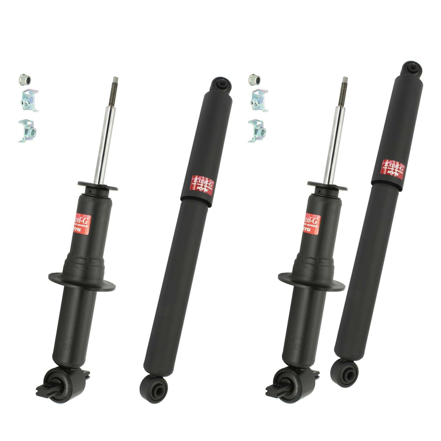 KYB Excel-G OEM Strut & Shocks Set - 2007-2013 Chevrolet Silverado 1500 4WD RWD