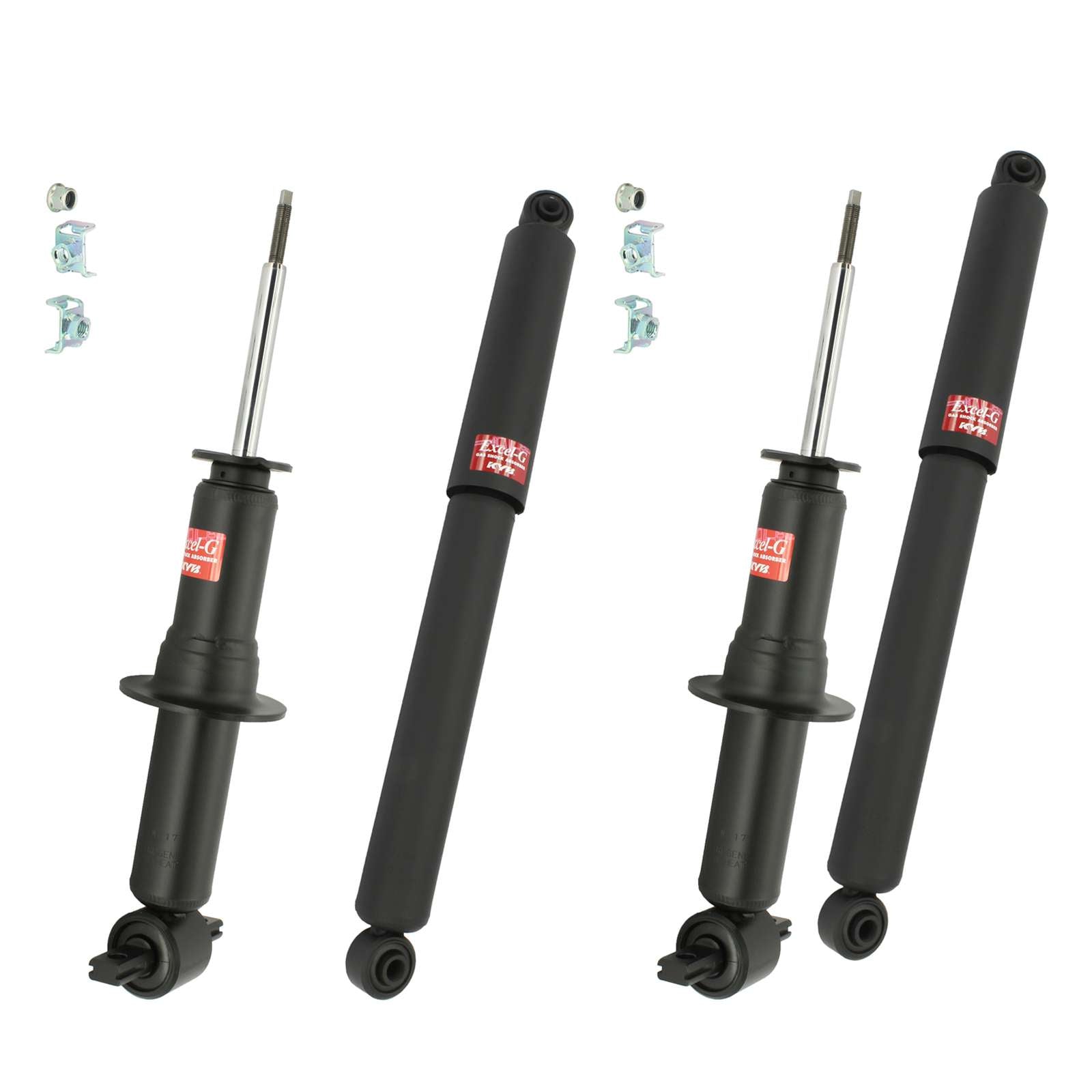KYB Excel-G OEM Strut & Shocks Set - 2007-2013 Chevrolet Silverado 1500 4WD
