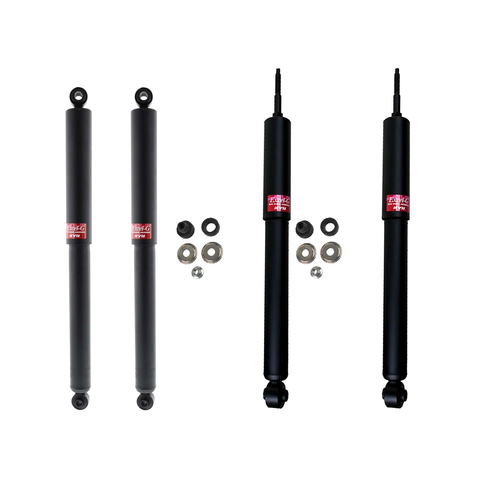 KYB Excel-G OEM Shocks Set - 2005-2017 Ford F-550 Super Duty 4WD RWD
