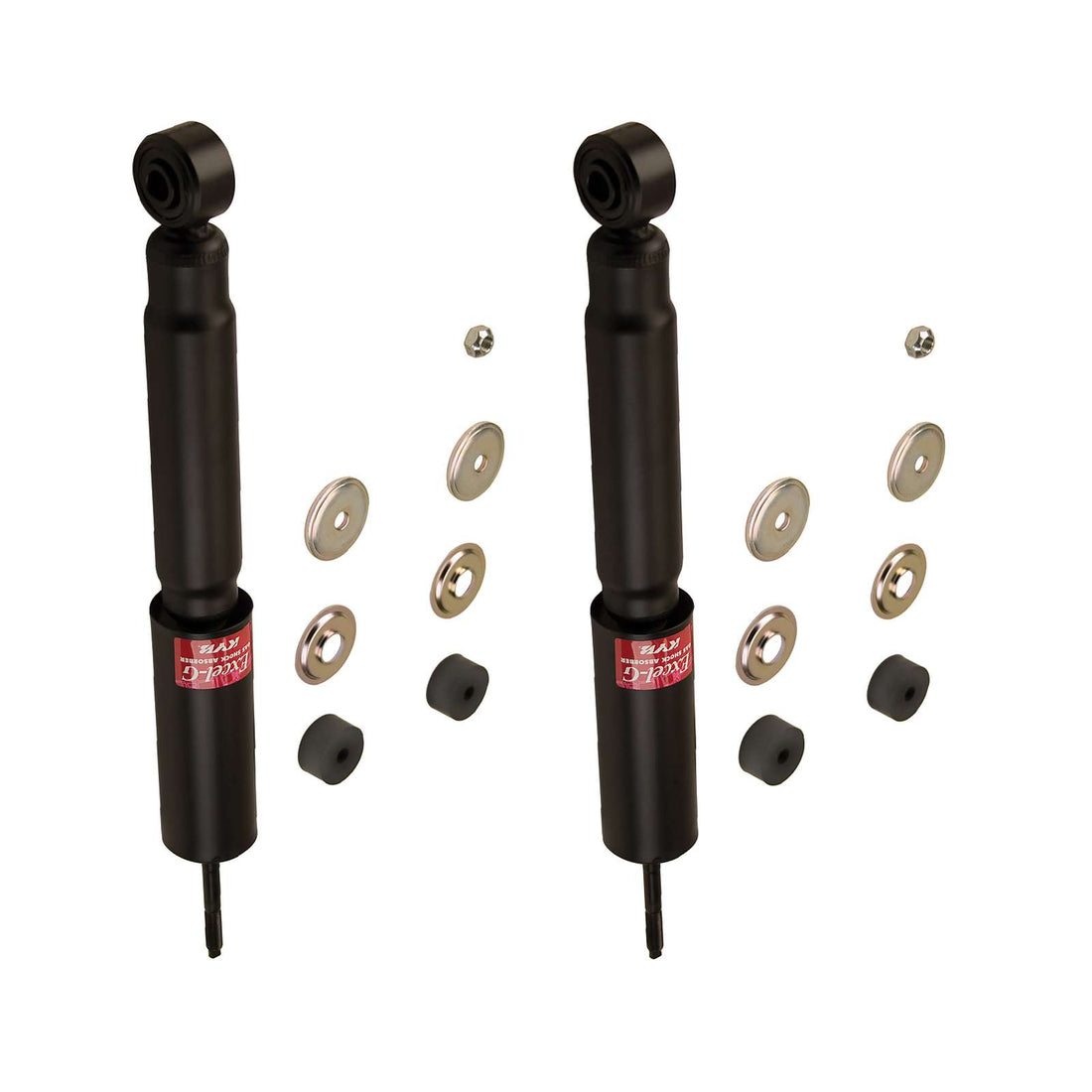 KYB Excel-G OEM Shocks Front Pair - 2001-2010 Chevrolet Silverado 3500 HD 4WD RWD
