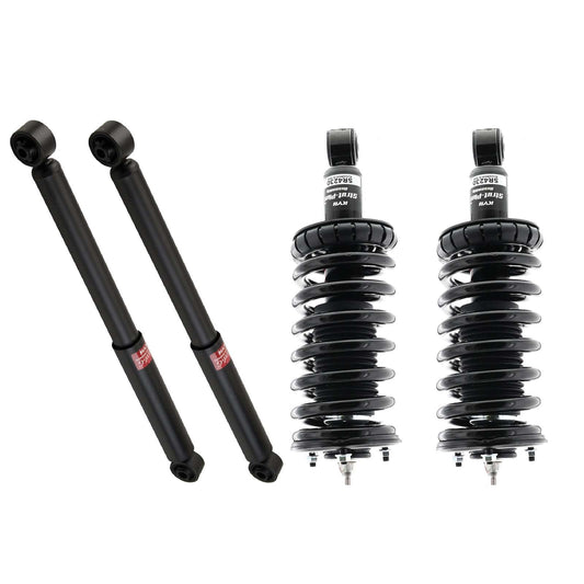 KYB Strut Plus Shocks & Spring Assembly + Rear Excel-G Shocks Set - 2004-2015 Nissan Titan 4WD