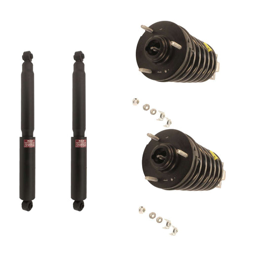 KYB Strut Plus Shocks & Spring Assembly + Rear Excel-G Shocks Set - 2007-2014 GMC Yukon RWD