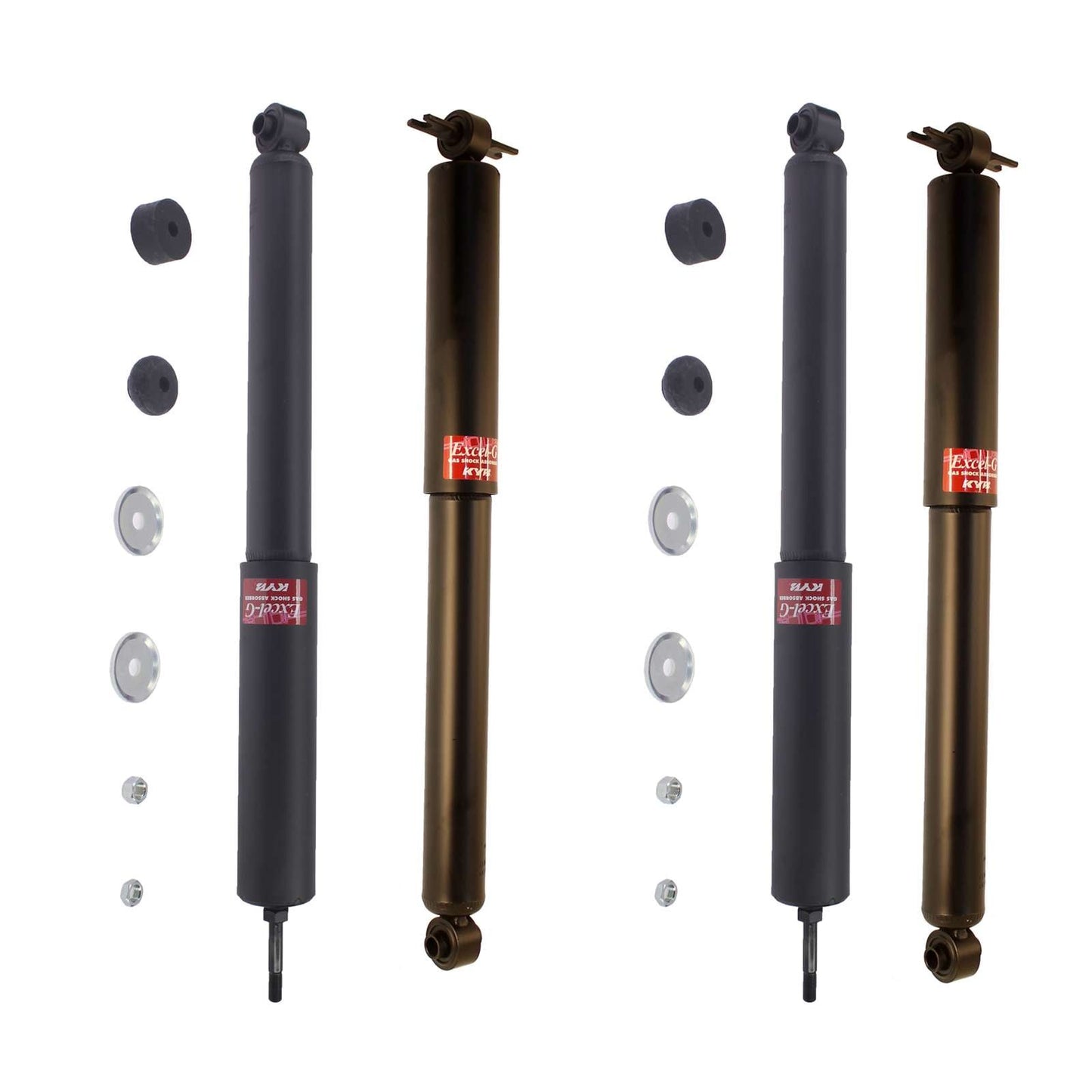 KYB Excel-G OEM Shocks Set - 2007-2018 Jeep Wrangler JK 4WD
