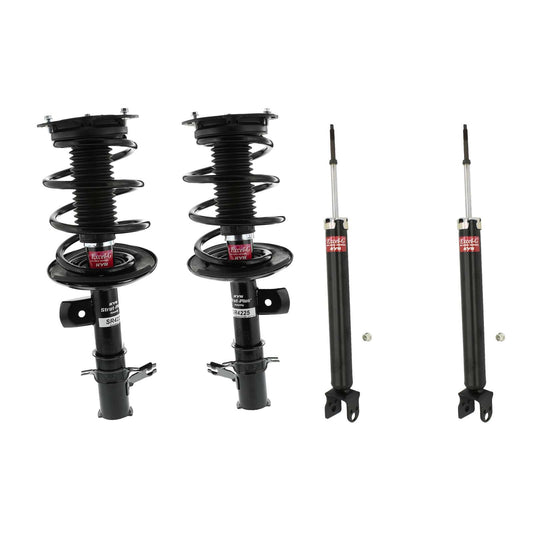 KYB Strut Plus Shocks & Spring Assembly + Rear Excel-G Shocks Set - 2007-2012 Nissan Altima FWD